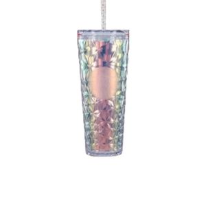 NWT Starbucks Holiday 2023 iridescent prism venti cold cup